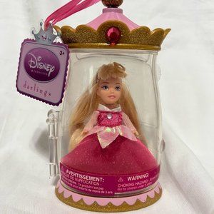 Disney Princess Darlings Doll Aurora Sleeping Beauty With Case and Brush Sealed